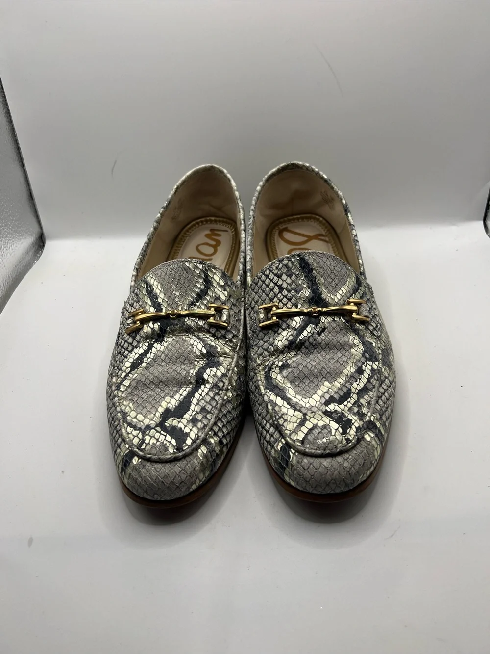Sam Edelman Loraine Stone Almond Toe Slip On Mocasines